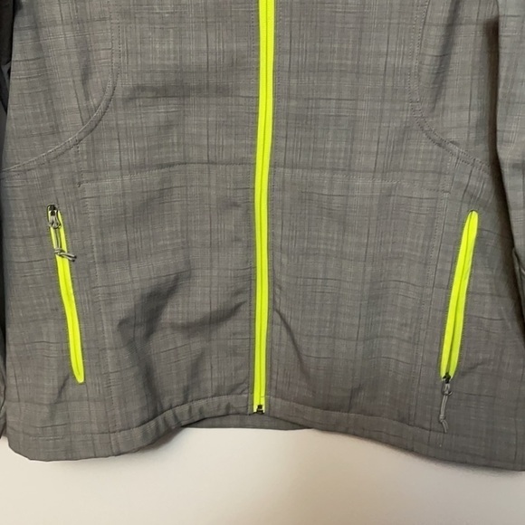 FALLS Creek Gray Plaid Lightweight Jacket Size Large - Picture 5 of 9